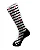 Meia  Cano Alto - Flamingo Listrada - Imagem 3