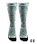 Meia  Cano Alto - Flamingo Rosa - Imagem 1