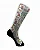 Meia  Cano Alto - Gato Feliz White - Imagem 2