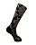 Meia  Cano Alto - Floral Ibisco Black - Imagem 2