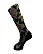 Meia  Cano Alto - Floral Ibisco Black - Imagem 3