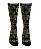 Meia  Cano Alto - Floral Ibisco Black - Imagem 1