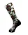 Meia  Cano Alto - Floral Ibisco White - Imagem 3
