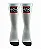 Meia  Cano Alto - FCK Nazi White - Imagem 1