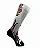 Meia  Cano Alto - Roses Flame White - Imagem 2