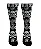 Meia  Cano Alto - Bandana Mexicana Caveira - Black - Imagem 1