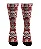 Meia  Cano Alto - Bandana Mexicana Caveira - Red - Imagem 1