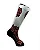Meia  Cano Alto - Skull Roses White - Imagem 2