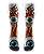 Meia  Cano Alto - FLy Eye Flames White - Imagem 1