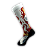 Meia  Cano Alto - FLy Eye Flames White - Imagem 2