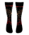 Meia  Cano Alto - Freddy Krueger Black - Imagem 1