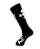 Meia  Cano Alto - The Cult TOUR 2025 - Black - Imagem 2