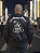 CORTA VENTO BOMBER PRETA  METALLICA - THE BLACK ALBUM - Imagem 1