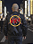 CORTA VENTO BOMBER PRETA SLAYER - Imagem 1