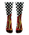 Meia Cano Alto - Quadriculado PB Flames - Imagem 1