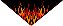 Bandana Flame Preta - Imagem 2