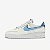 Tênis Nike Air Force 1 Low '07 LV8 82 Double Swoosh Medium Blue - DO9786-100 - Imagem 1