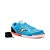 Chuteira Futsal Joma Top Flex - Azul Turquesa+Laranja - Imagem 4