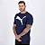 Camiseta Masculina Puma Ess Small Logo Poly Masculina - Azul Marinho - Imagem 3