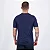 Camiseta Masculina Puma Ess Small Logo Poly Masculina - Azul Marinho - Imagem 4