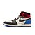 Tênis Air Jordan 1 Retrô High x Fragment x Union LA OG SP Varsity Red Sport Royal - IO7847-002 - Imagem 1