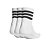 Kit de Meias Adidas 3 Stripes Crew - JZ0532 - Imagem 2