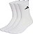 Kit Meia Adidas Essentials Crew C/3 Pares Unissex Branca - JZ0530 - Imagem 1