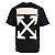 Camiseta Off-White "Airport Tape Arrows" Preta Masculina - Imagem 2