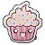 Almofada Personalizada Cupcake - Imagem 1