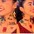 Kit Carnaval Tatuagem Temporária + Brinco MDF + Glitter 005 - Imagem 9