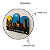 Imã Geladeira Mural Aparecida Igreja Velha e Nova MDF 3mm 45 - Imagem 3