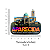 Imã Geladeira Mural Aparecida Letra Degradê Laranja MDF 3mm 11 - Imagem 2