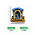 Enfeite de Mesa Religioso Nossa Senhora Aparecida MDF 3D 062 - Imagem 2