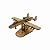 Quebra Cabeça 3D MDF Avião A Jato Base 60 Peças 06 - Imagem 1