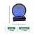 Luminária MDF N. Senhora Aparecida Rogai Por Nós Azul G - Imagem 3