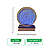 Luminária MDF N. Senhora Aparecida Gratidão Azul G - Imagem 3