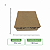 Caixa MDF Personalizada Gravação a Laser 009 - 19,3x19,3x8,5 cm - Imagem 3