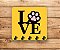 Porta Chaves | Love | Amarelo - Imagem 2
