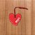 Placa Pequena TAG MDF Decorativa | Formato de Coração | Amor - Imagem 2