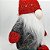 Papai Noel em Pé Decor Ruby - 27cm - Vermelho/Cinza - Imagem 3