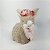 Coelha Sentada Decorativa - 19cm - Imagem 1