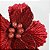 Poinsettia Natalina Lux Vermelha - 45cm - Imagem 2