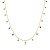 Choker Colorida Thais Dourado - Imagem 1
