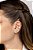 Brinco Ear Cuff Celina Cristal Dourado - Imagem 2