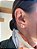 Brinco Ear Cuff Celina Cristal Dourado - Imagem 5
