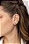 Brinco Ear Cuff Celina Cristal Dourado - Imagem 4