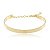 Bracelete Liso Lara Dourado - Imagem 1