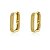 Brinco Argola Xuxa M Dourado - Imagem 1