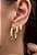 Brinco Argola Xuxa M Dourado - Imagem 3