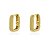 Brinco Argola Xuxa P Dourado - Imagem 1